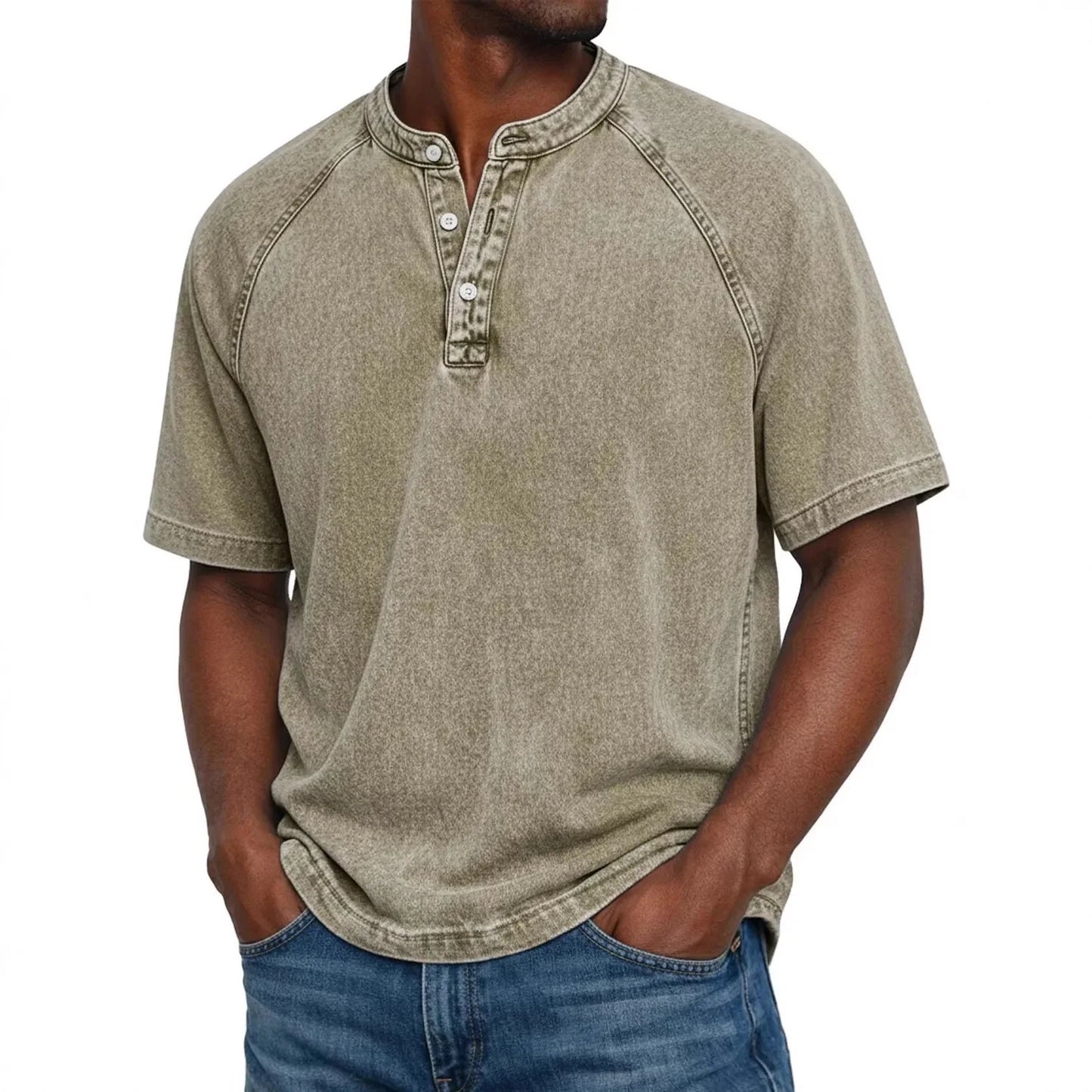 Pedro | Vintage Men's Shirt with Buttons