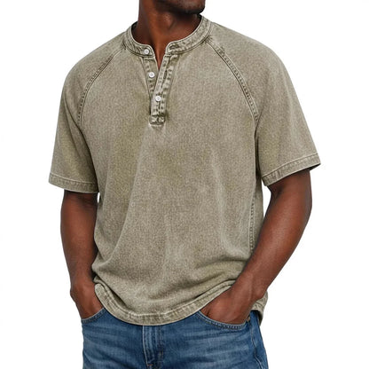 Pedro | Vintage Men's Shirt with Buttons