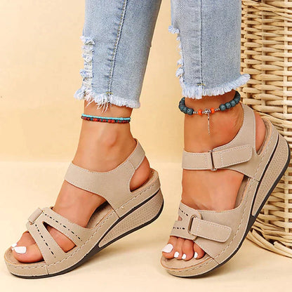 Antonia – Comfortable Orthopaedic Wedge Sandals