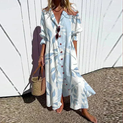 Soleil™ | Breezy Boho Maxi Dress-