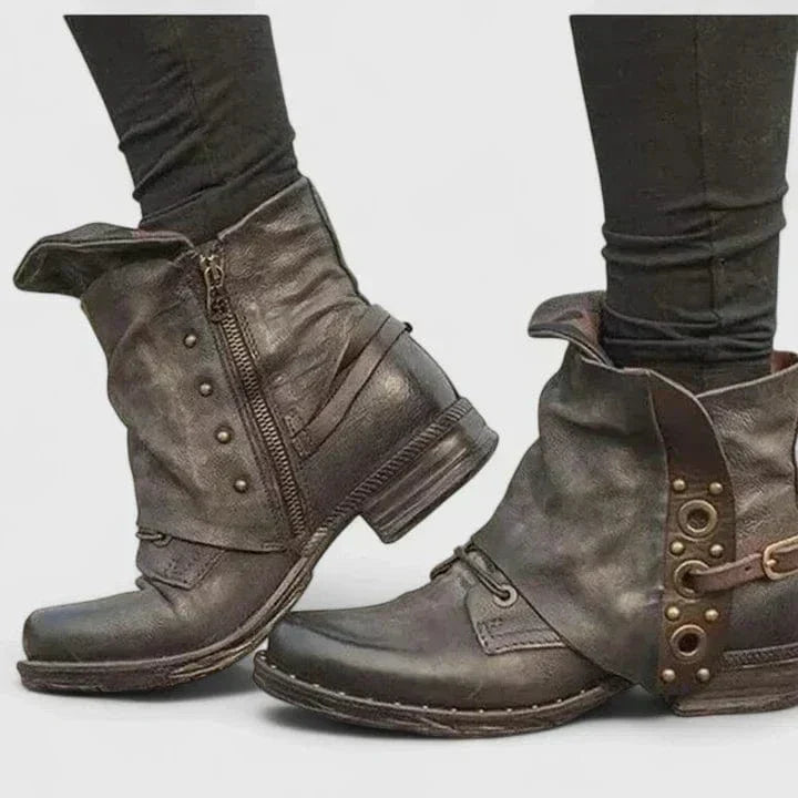 ROSELLE – RIVETING BOOTS