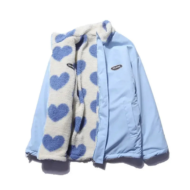 Catherine – Reversible Jacket with Hearts