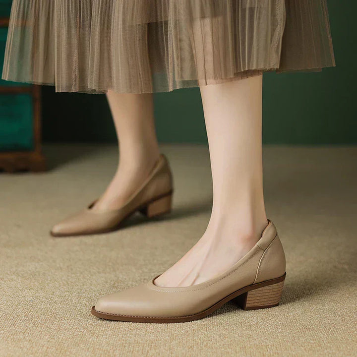 MICHELA | GRACEFUL MID-HEELED SHOES
