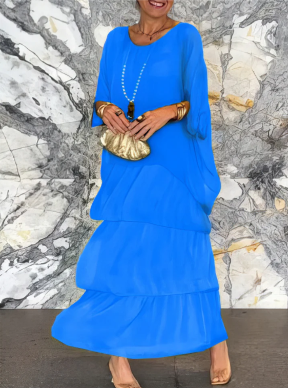 Lara | Elegant Fluid Maxi Dress