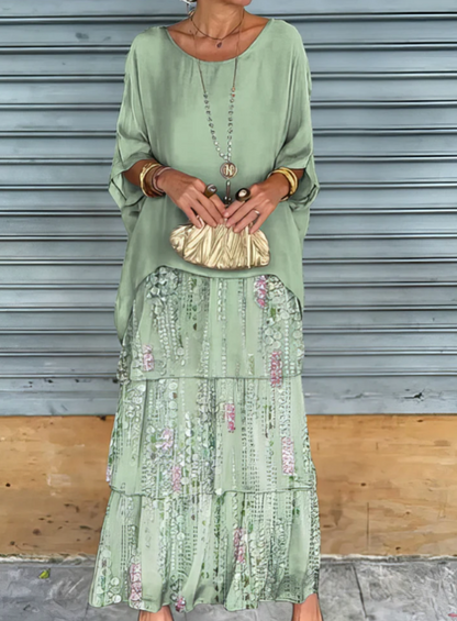 Lara | Elegant Fluid Maxi Dress