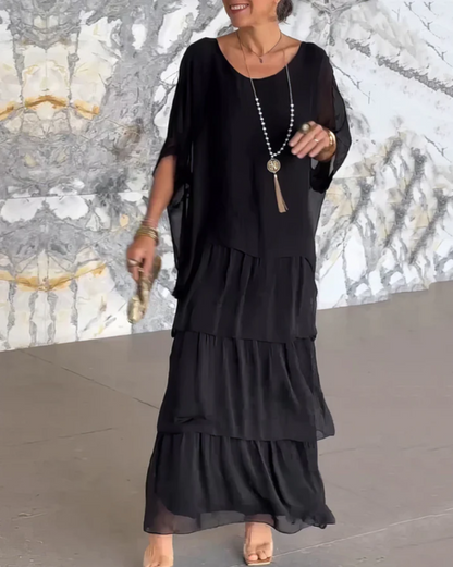 Lara | Elegant Fluid Maxi Dress