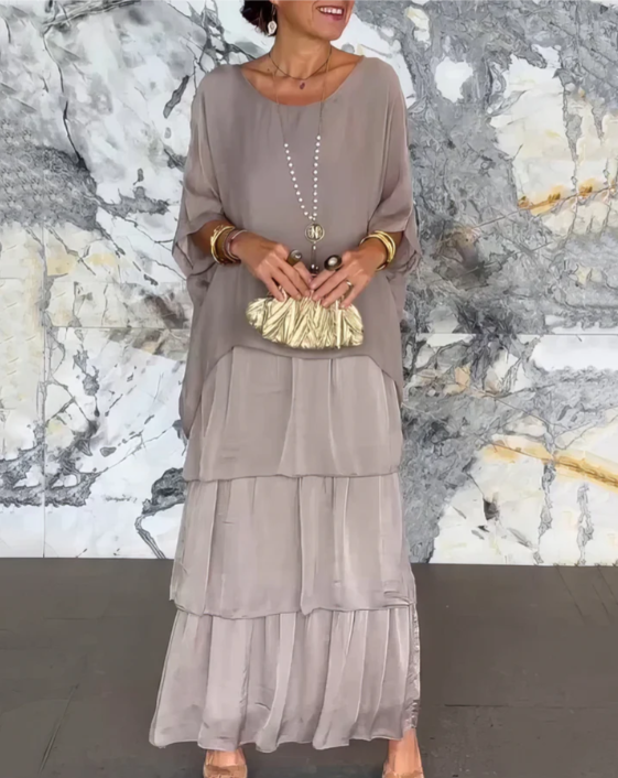 Lara | Elegant Fluid Maxi Dress