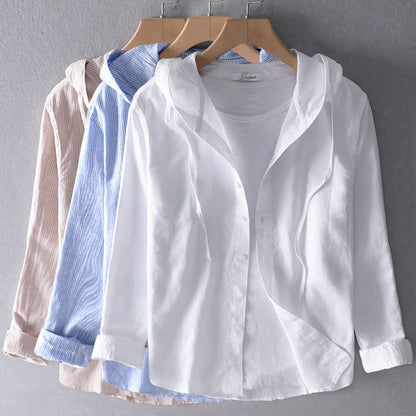 Sophie | Lightweight Hoodie Blouse