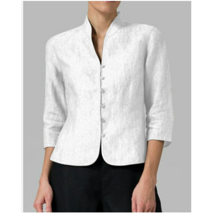 Classy Mandarin Blouse for Women