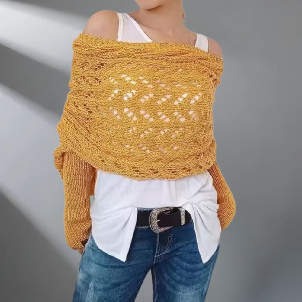 Alice – Lightweight stylish winter shawl