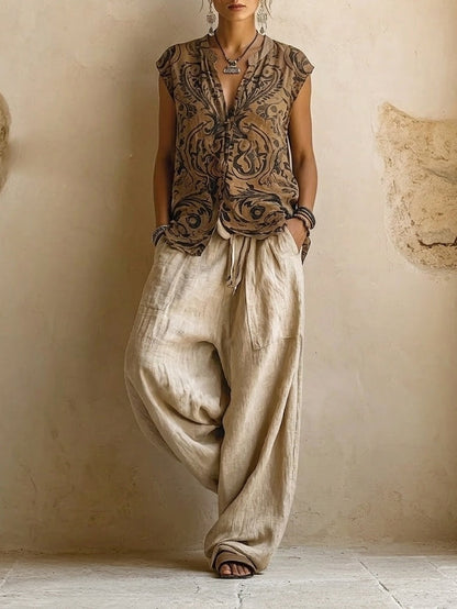 3-Piece Natural Set™ - Premium mix of cotton and linen