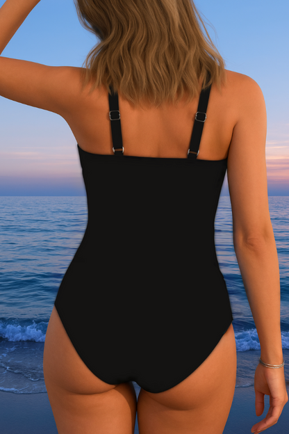 Mayte | Crossover Wrap Swimsuit