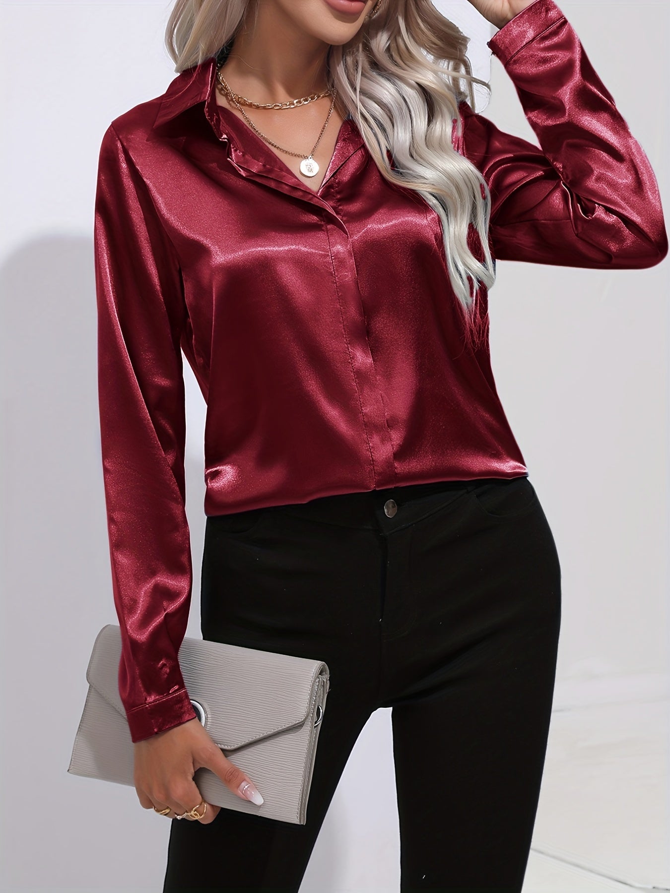 Ursula - Elegant Blouse for All Seasons for Women
