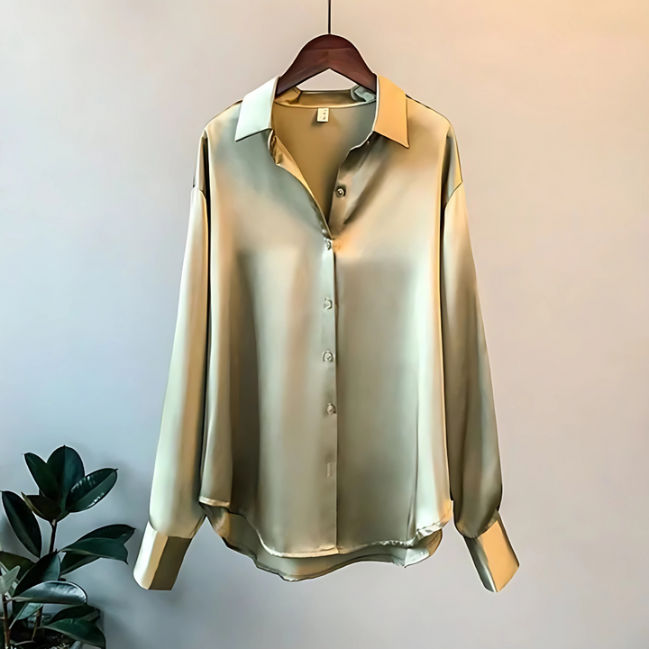 Camila – Classic Button-Up Blouse