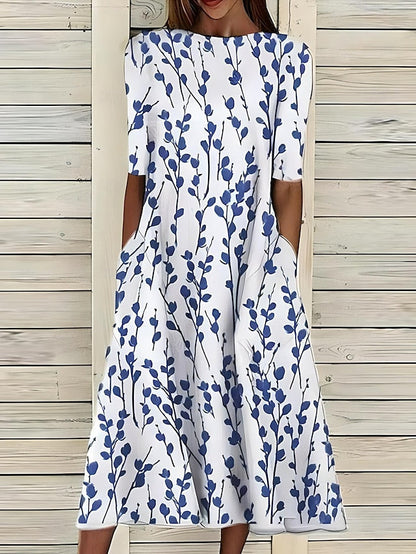 Caitriona™ | Coastal Bloom Maxi Dress-