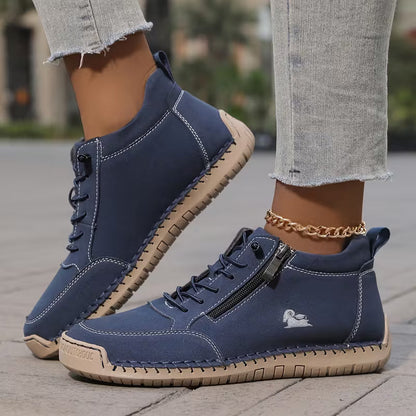 Mila — Comfortable Trainers with side zip