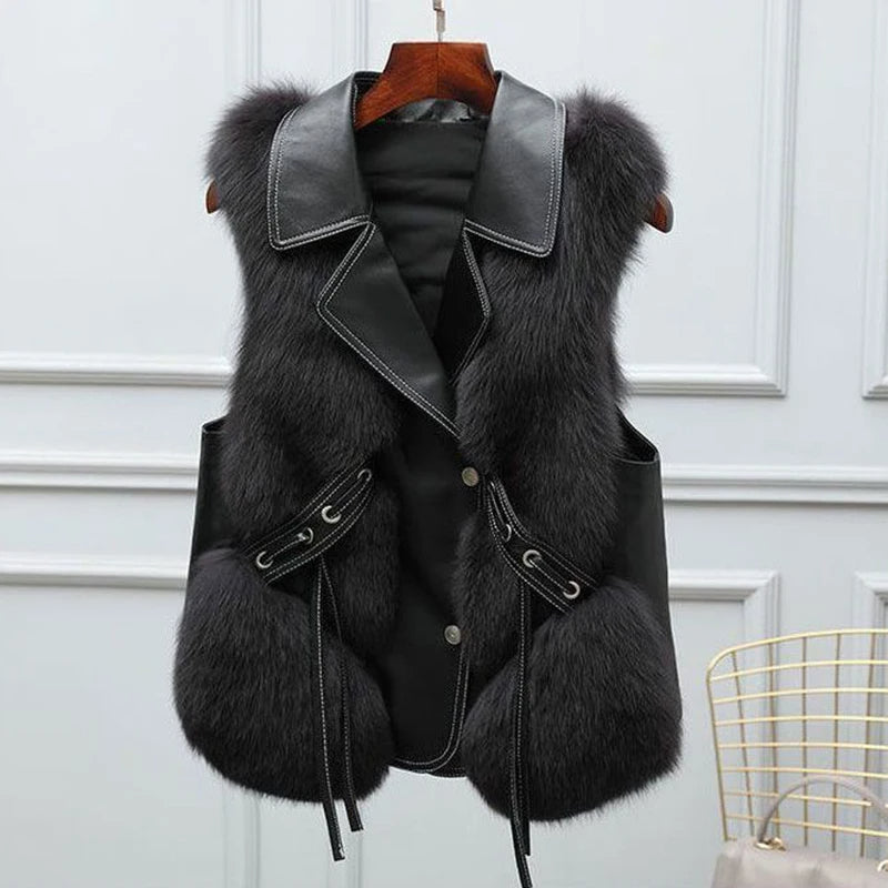Celeste™ | Luxe Faux Fur Vest