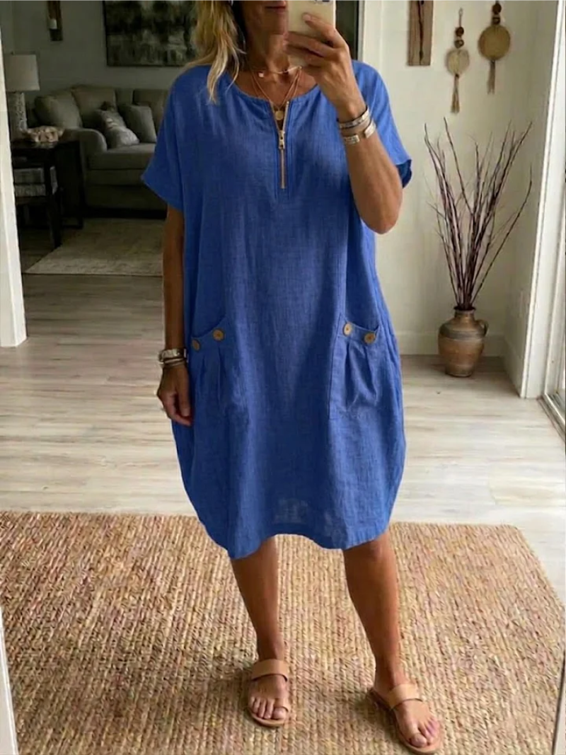 Tessa – Dress with Zip
