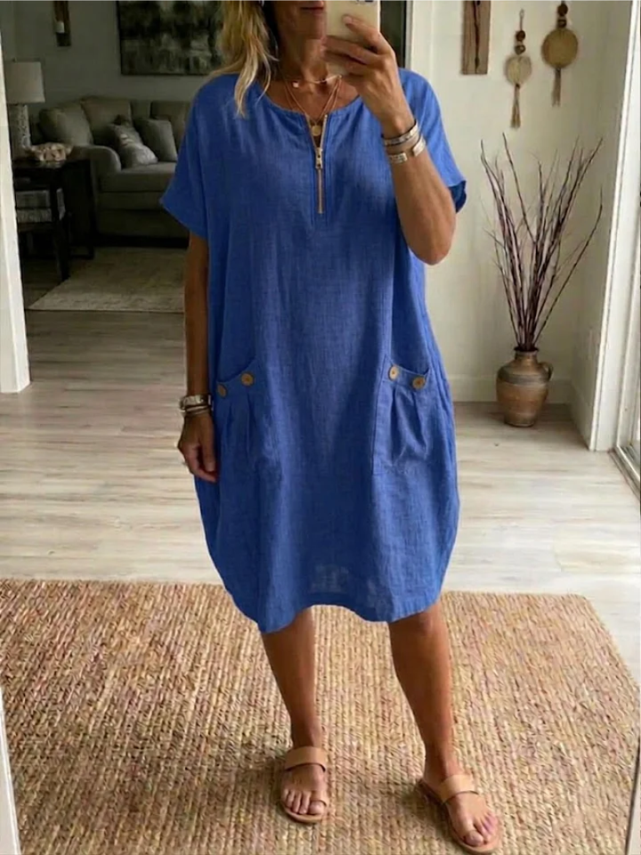 Tessa – Dress with Zip