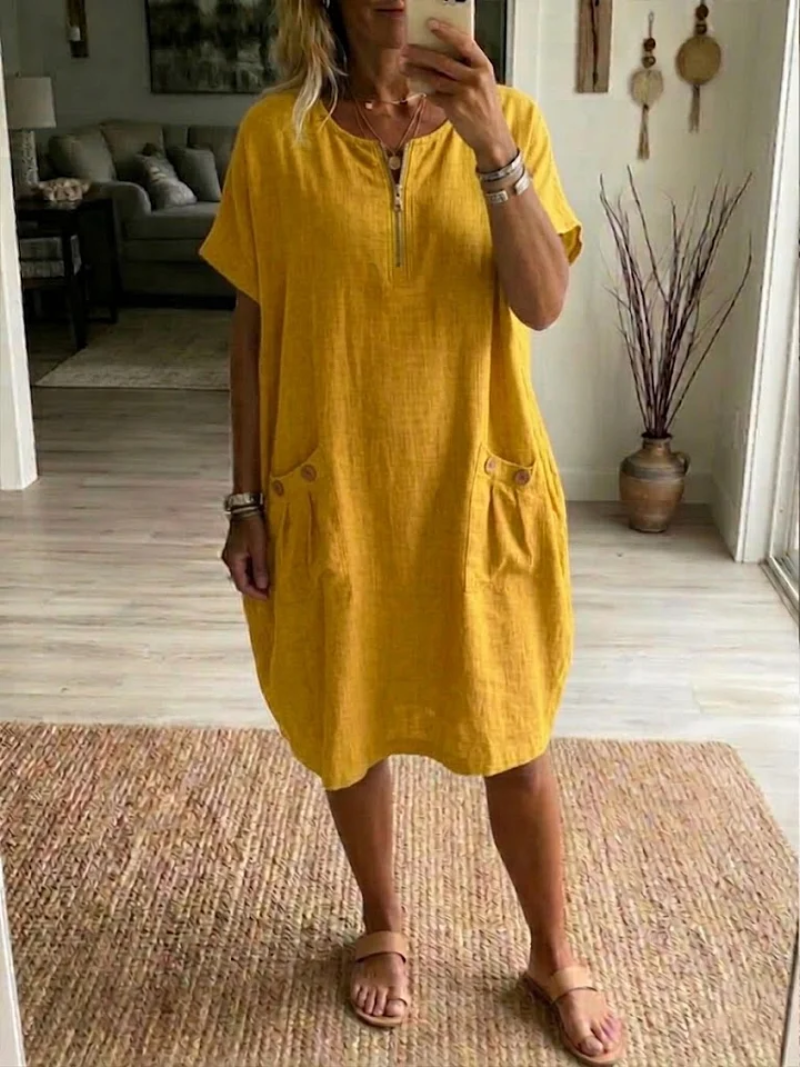 Tessa – Dress with Zip