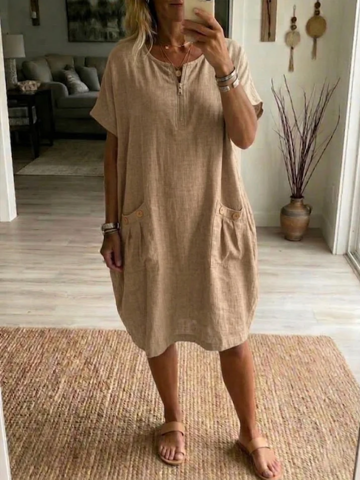 Tessa – Dress with Zip