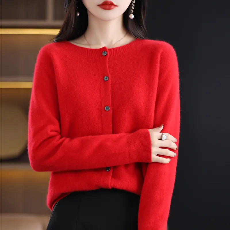 Lillian™ | Cozy Wool Cardigan