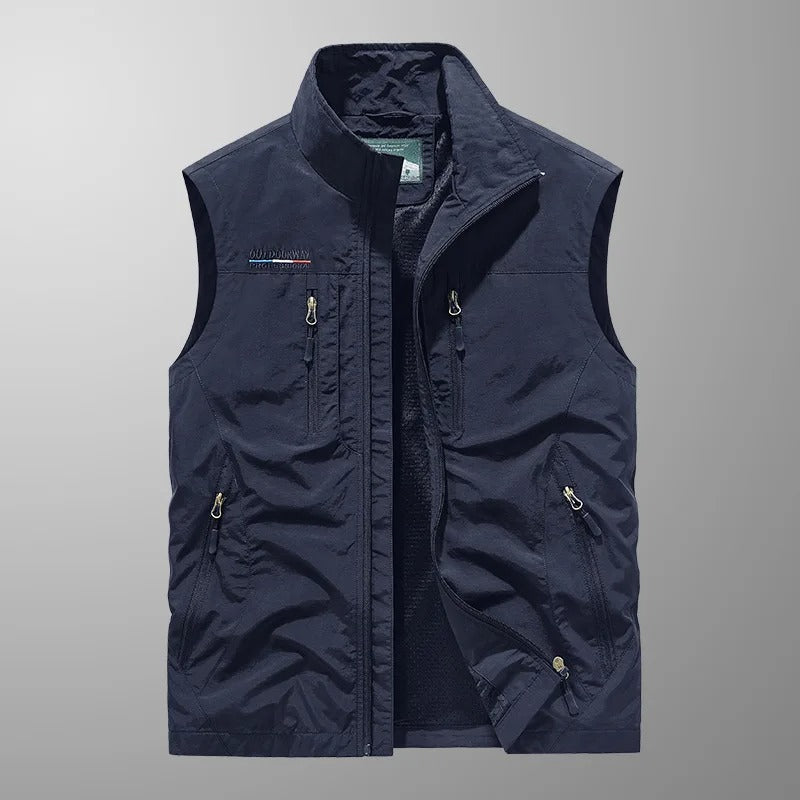 Byron - Breathable Multi-Pocket Utility Vest