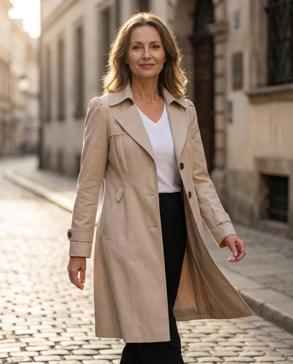 Rumi - Elegant Vintage Overcoat