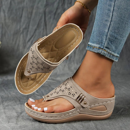 Elinor – Wedge Toe Sandals for Women