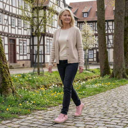 Mila — Comfortable Trainers with side zip
