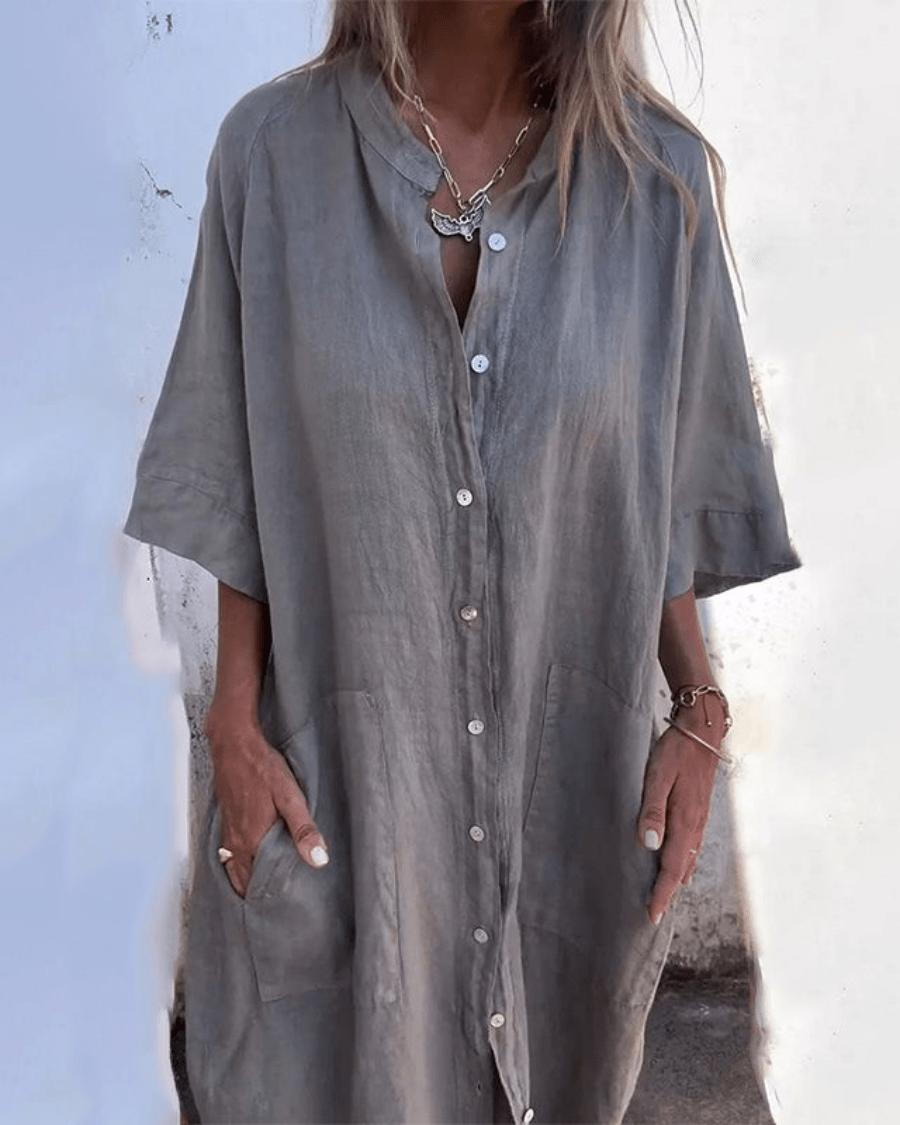 ANNA | BREEZY SHIRT DRESS