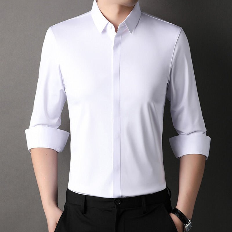 Mitchel | Crease-Free Stretch Shirt for Men