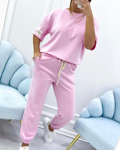 Daisy | Loose Top & Ankle Trouser Set