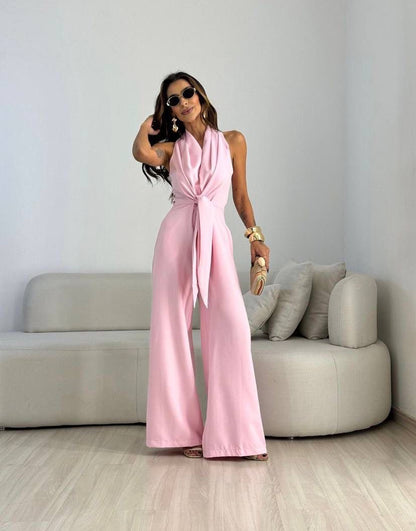 Robyn - Flowy Wide-Leg Elegant Jumpsuit with Defined Waist