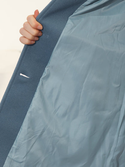 Maeve – Single-Breasted Winter Trench Coat